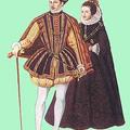 1565 г. Испанский дворянин и дама