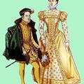 1564-1569гг. Молодая дама и джентльмен