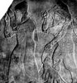 46. Два финикиянина. Барельеф из северного входа Северо-западного дворца, IX век до н. э. Нимруд. Британский музей, Лондон.