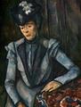 XXII. Поль Сезанн, Дама в голубом. 1899 г. Эрмитаж, Санкт-Петербург.