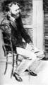 850. Эдгар Дега, Портрет Мане. Библиотека Дусе, Париж. В 70-е годы прошлого столетия укороченный пиджак, в том виде, в котором он удержался до нашего времени, вытесняет модный тогда фрак.