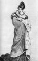 959. «Костюм ларизьен» (Costumes parisiens), 1812г. Прическа «по-китайски», дама одета в пальто pelisse.

